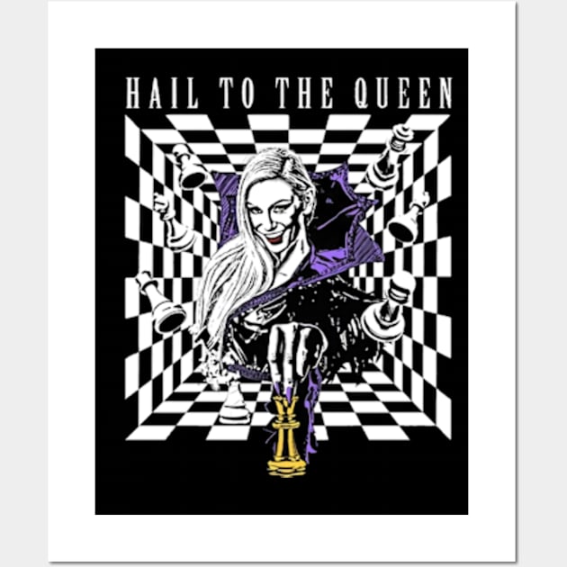 Charlotte Flair Hail To The Queen Wall Art by Holman